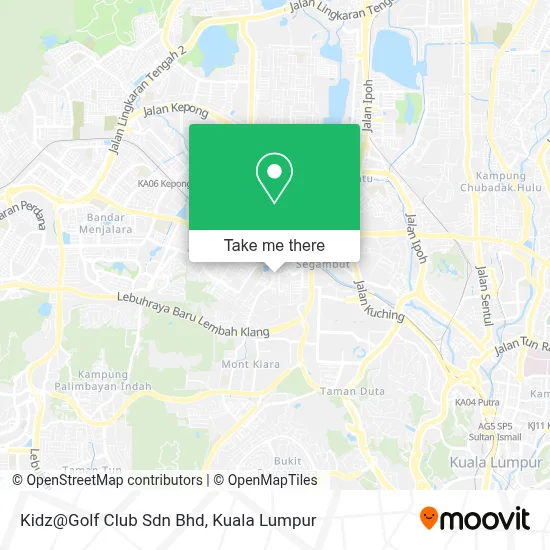 Kidz@Golf Club Sdn Bhd map