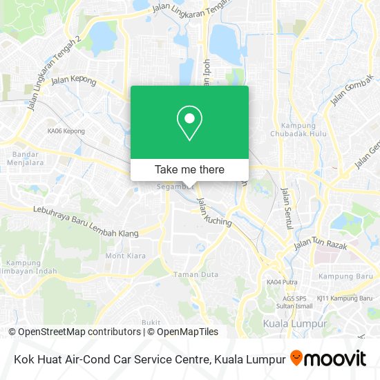 Kok Huat Air-Cond Car Service Centre map