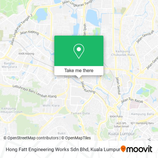 Peta Hong Fatt Engineering Works Sdn Bhd