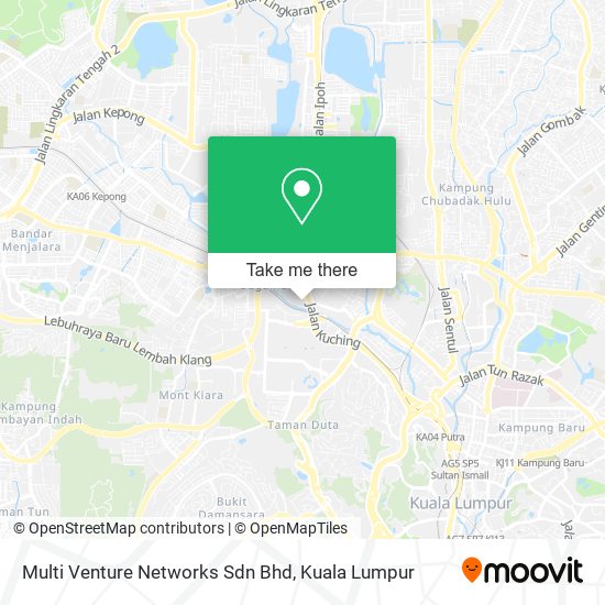 Multi Venture Networks Sdn Bhd map