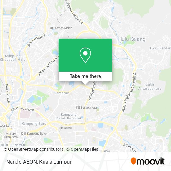 Nando AEON map