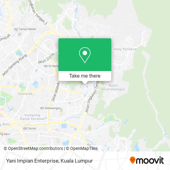 Peta Yani Impian Enterprise