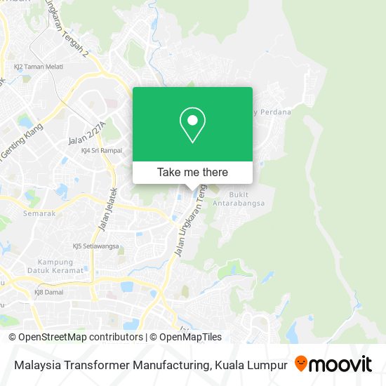 Malaysia Transformer Manufacturing map