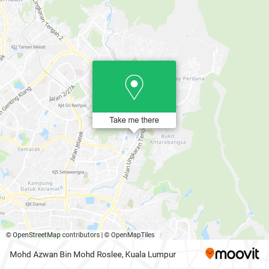Mohd Azwan Bin Mohd Roslee map