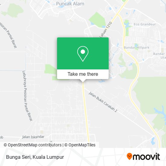 Bunga Seri map