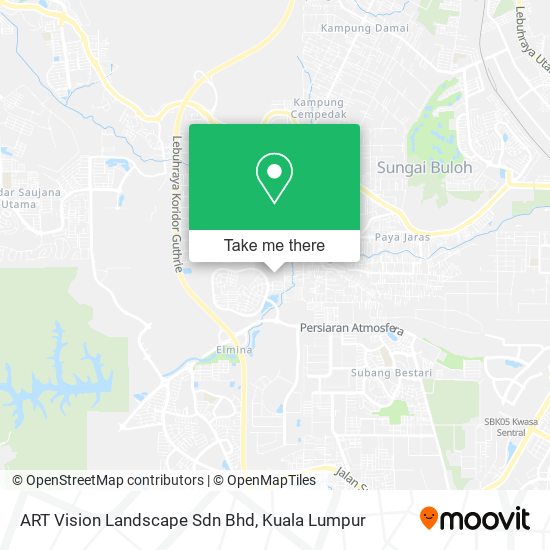 Peta ART Vision Landscape Sdn Bhd