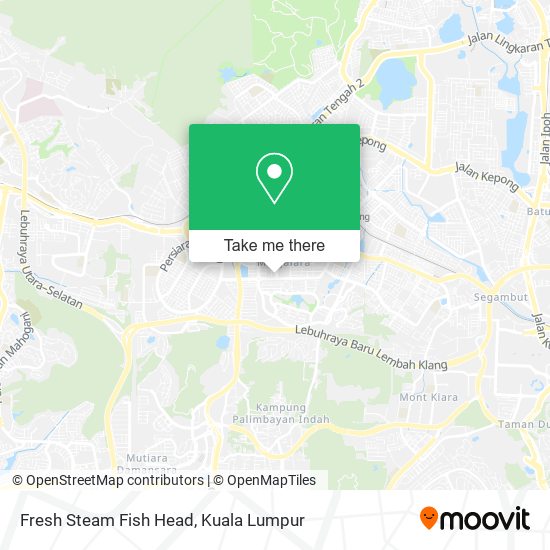 Fresh Steam Fish Head map