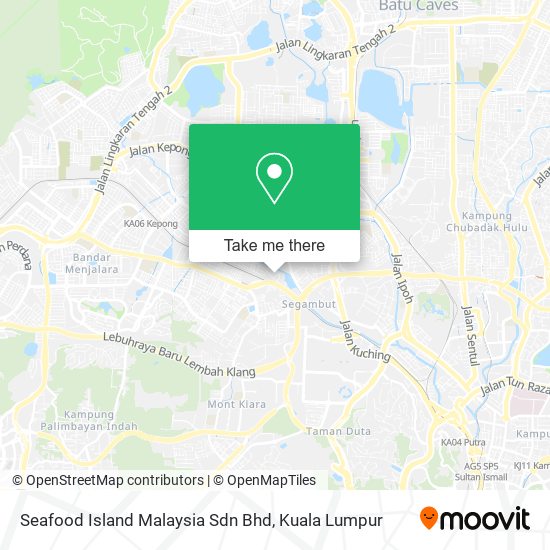 Seafood Island Malaysia Sdn Bhd map