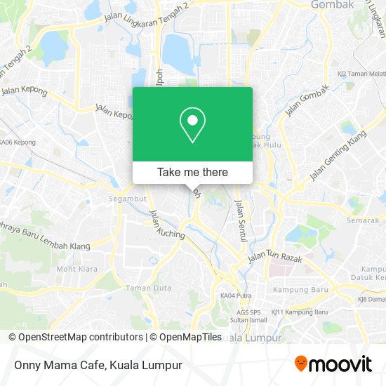 Onny Mama Cafe map