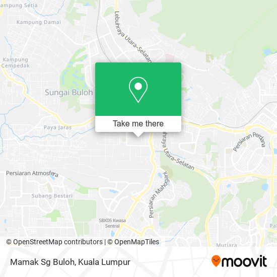 Mamak Sg Buloh map