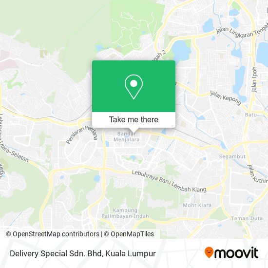 Delivery Special Sdn. Bhd map