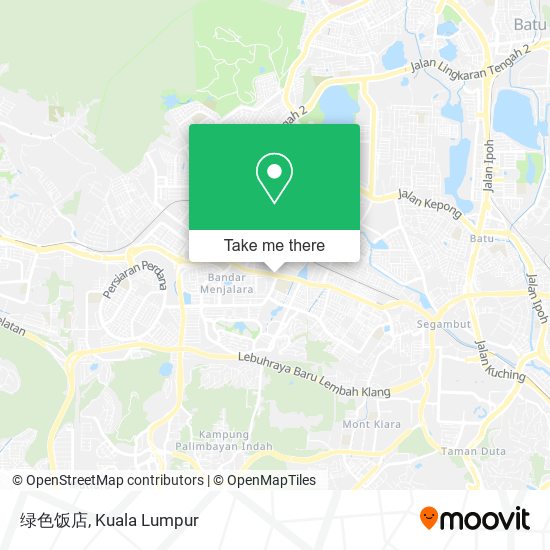 绿色饭店 map