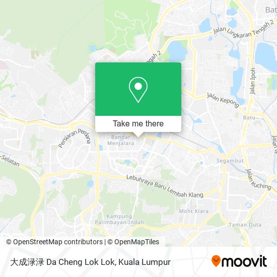 大成渌渌 Da Cheng Lok Lok map