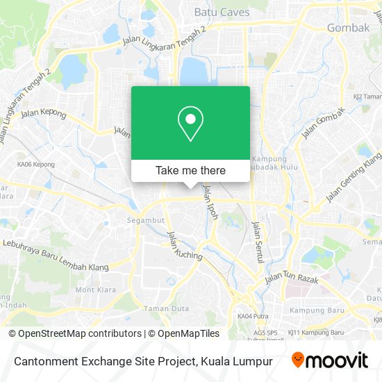 Peta Cantonment Exchange Site Project