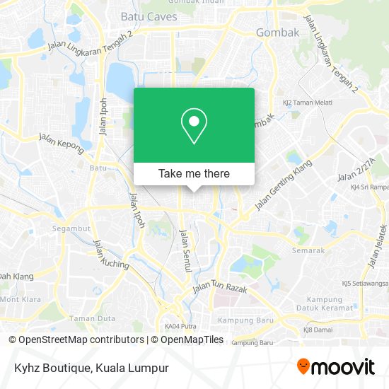 Kyhz Boutique map