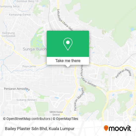 Peta Bailey Plaster Sdn Bhd