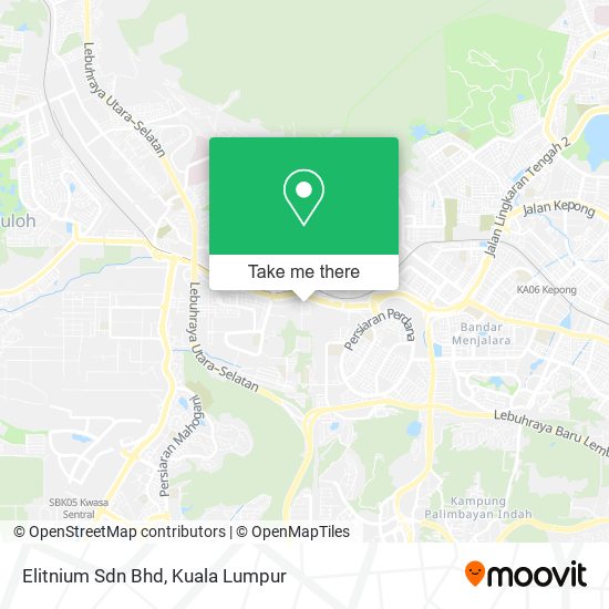 Elitnium Sdn Bhd map