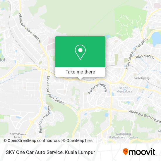 SKY One Car Auto Service map