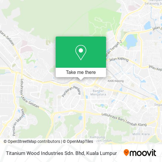 Titanium Wood Industries Sdn. Bhd map