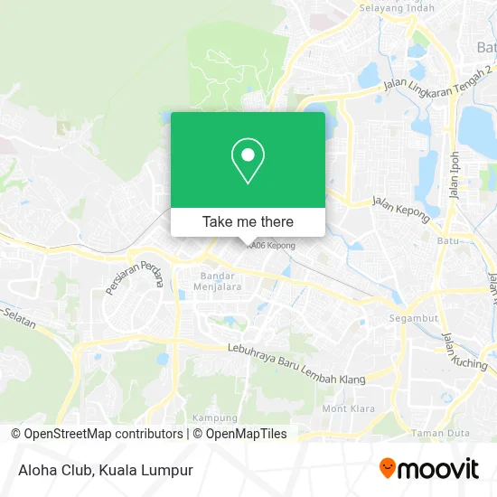 Aloha Club map