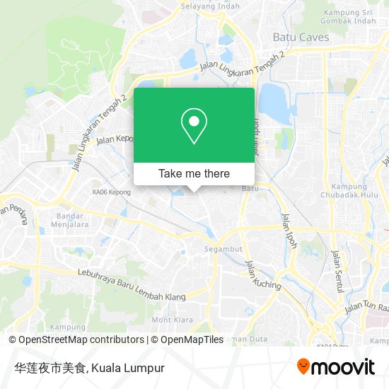 华莲夜市美食 map