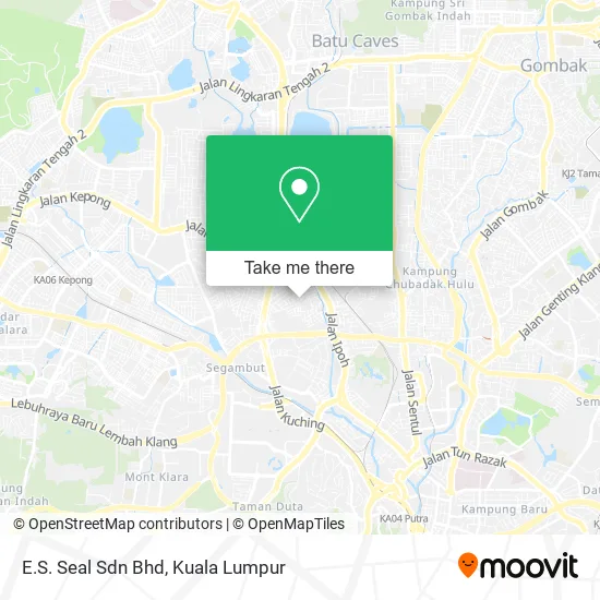 E.S. Seal Sdn Bhd map