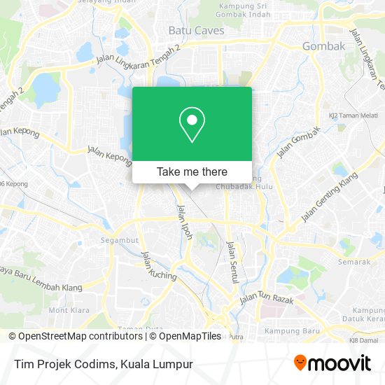 Tim Projek Codims map