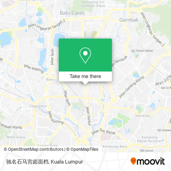 驰名石马宫卤面档 map