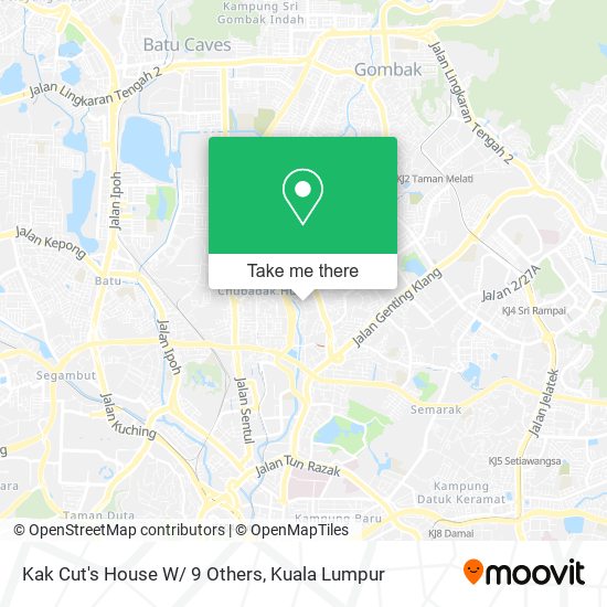 Kak Cut's House W/ 9 Others map