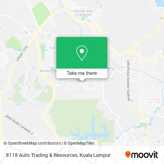 8118 Auto Trading & Resources map