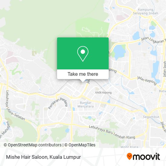 Mishe Hair Saloon map