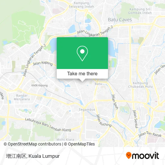 增江南区 map