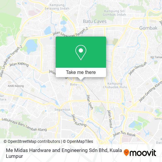 Me Midas Hardware and Engineering Sdn Bhd map