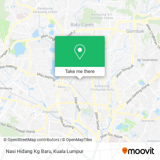 Nasi Hidang Kg Baru map