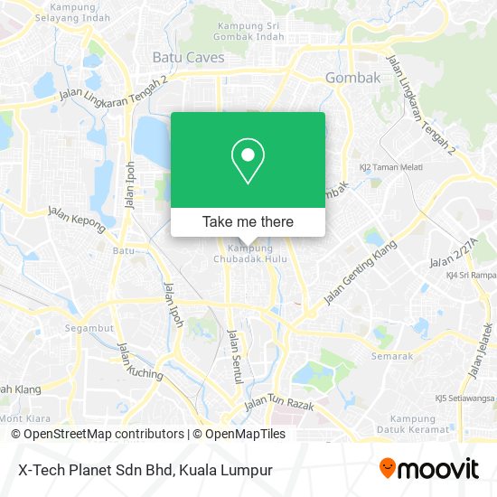 X-Tech Planet Sdn Bhd map