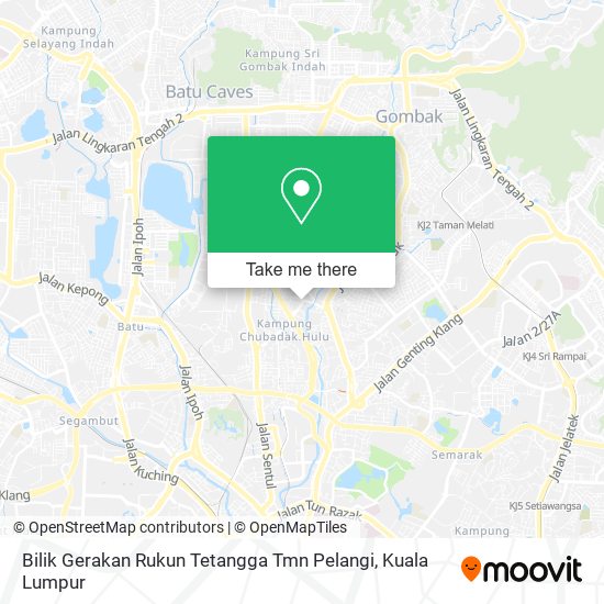 Peta Bilik Gerakan Rukun Tetangga Tmn Pelangi