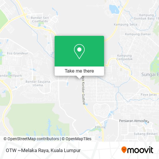 Peta OTW ~Melaka Raya
