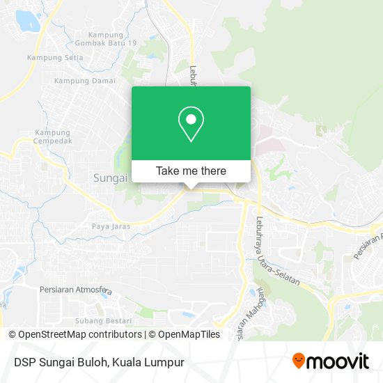 DSP Sungai Buloh map