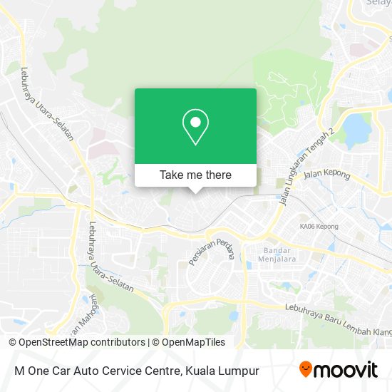 M One Car Auto Cervice Centre map
