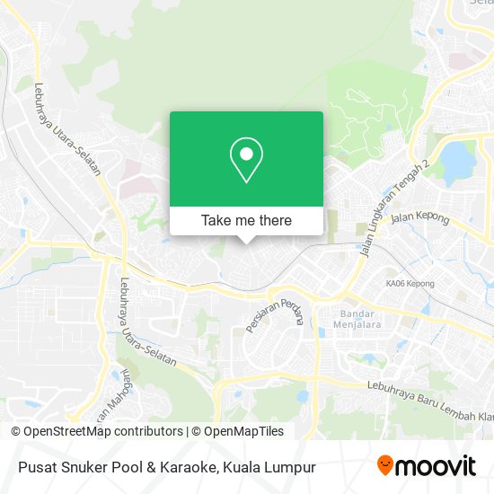 Pusat Snuker Pool & Karaoke map