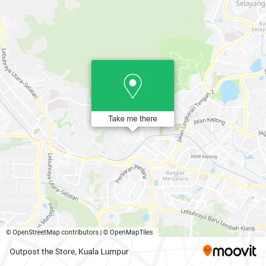 Outpost the Store map