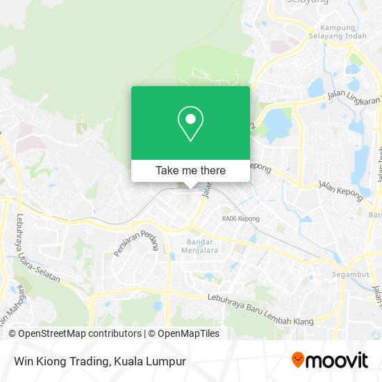 Win Kiong Trading map