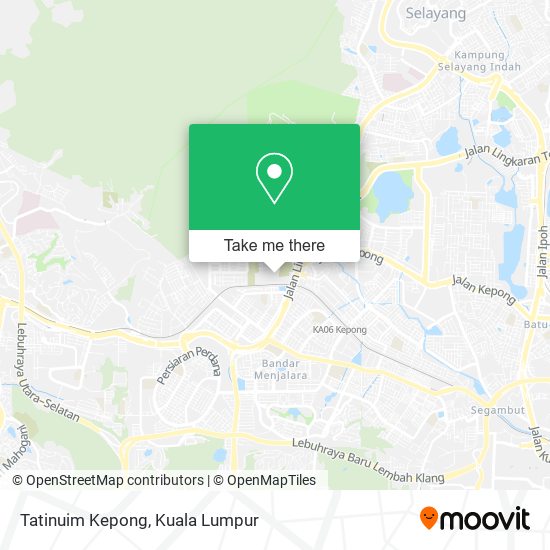 Tatinuim Kepong map