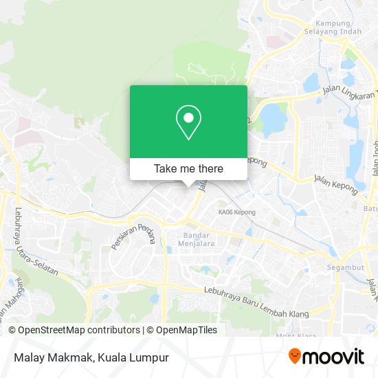 Malay Makmak map