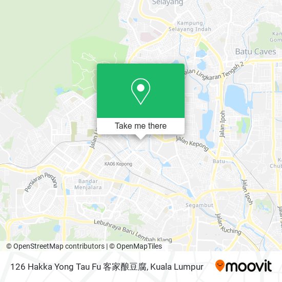 126 Hakka Yong Tau Fu 客家酿豆腐 map