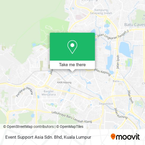 Event Support Asia Sdn. Bhd map