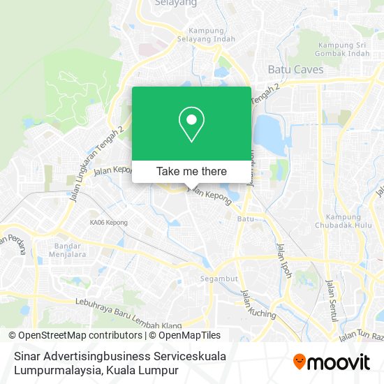 Peta Sinar Advertisingbusiness Serviceskuala Lumpurmalaysia