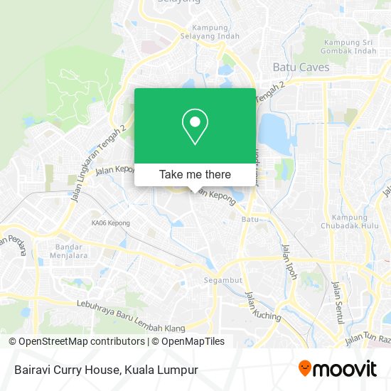 Bairavi Curry House map