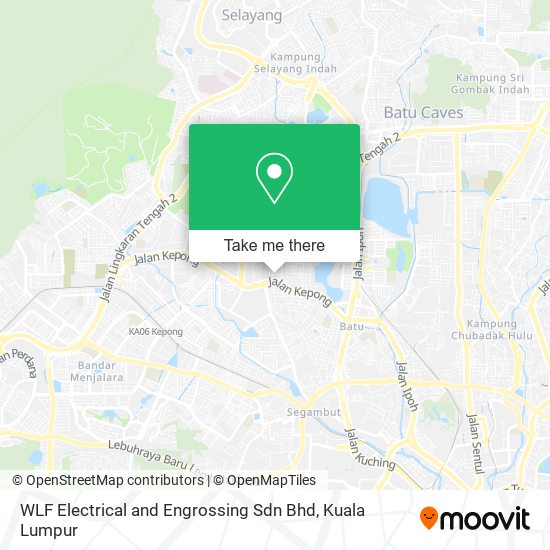 WLF Electrical and Engrossing Sdn Bhd map