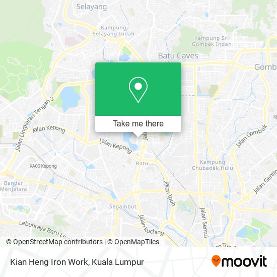 Kian Heng Iron Work map